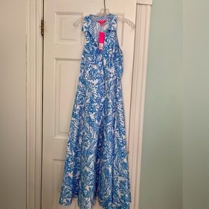 NWT Lilly Pulitzer Chrisella Stretch Shirtdress size 10